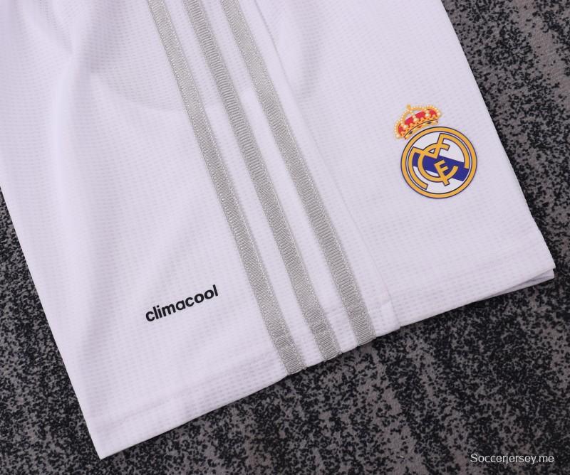 قميص ريال مدريد الرئيسي للأطفال طراز ريترو لموسم 2015/2016