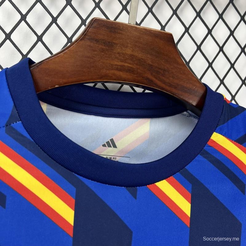 قميص إسبانيا للرجال قبل مباراة كأس العالم 2026