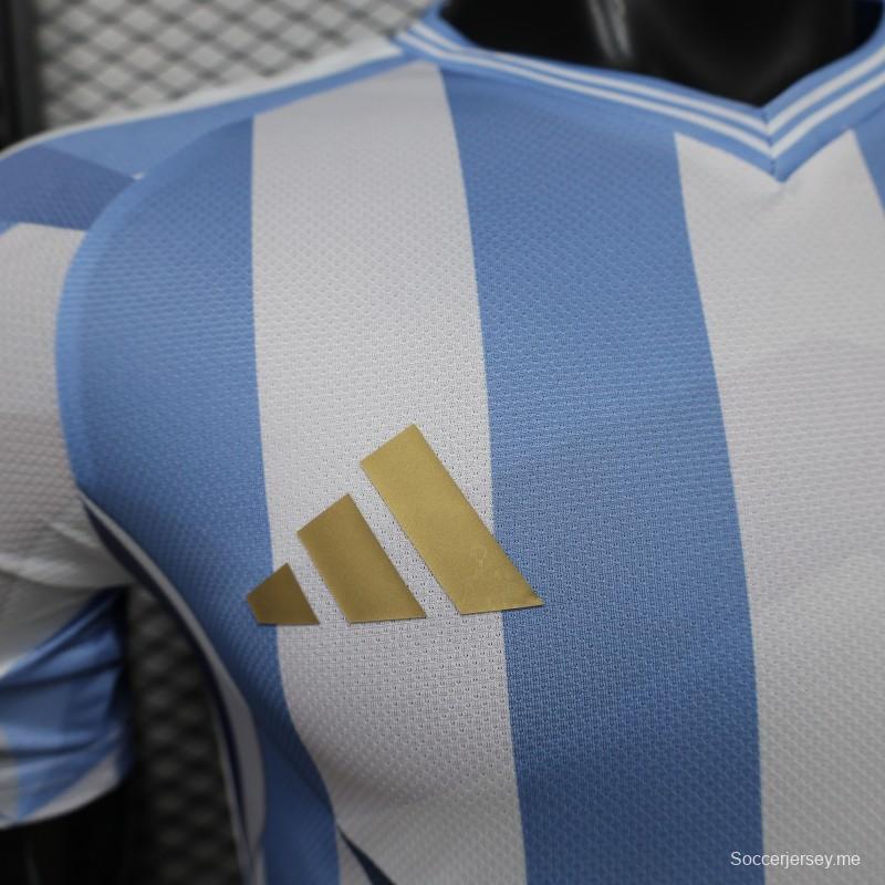 قميص اللاعب الإصدار 2026، النسخة الخاصة للأرجنتين، الأزرق السماوي والأبيض