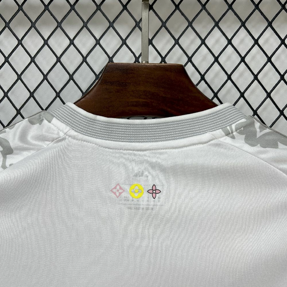 2025/26 قميص رياضي رجالي لوي فيتون بنسخة مشتركة لريال مدريد 2025/26