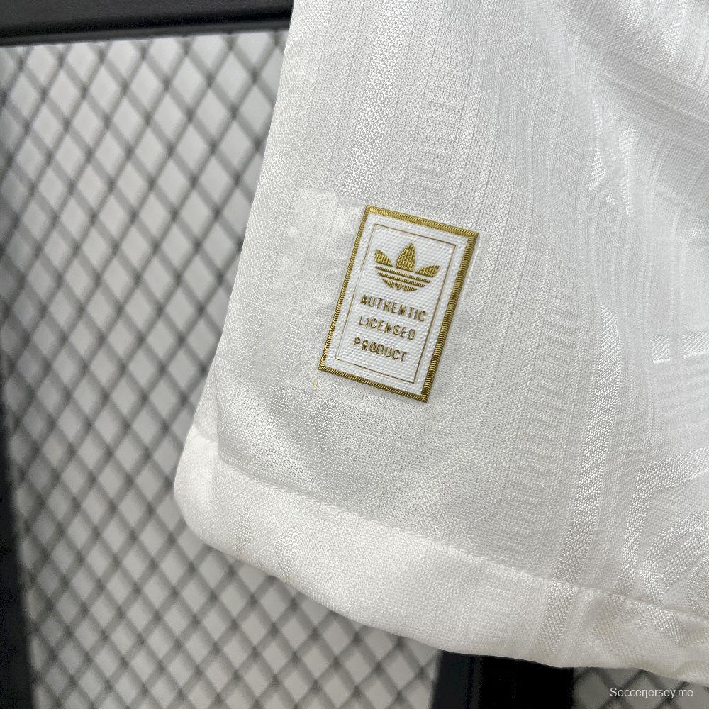 2025/26 نسخة اللاعبين 2025/26 قميص رجالي مطرز بتطريزات أرسنال الثالثة