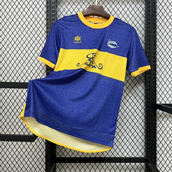 2000/01 Retro Deportivo Alaves Champions League Final Jersey