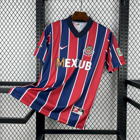 1997/98 قميص تشيفاس غوادالاخارا ريترو ذهاباً وإياباً