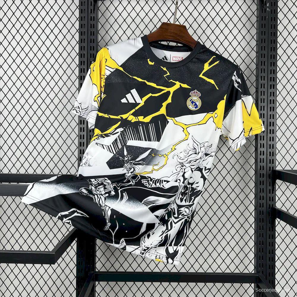 2025/26 قميص ريال مدريد 2025/26 للرجال قبل المباراة
