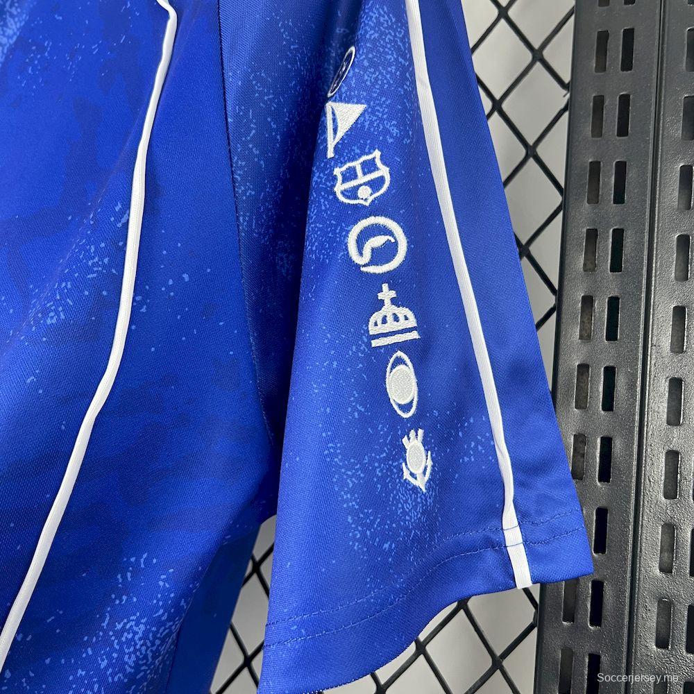 2025 قميص كرة قدم رجالي برازيل أو فينومينو #9 فاصلة أزرق اللون