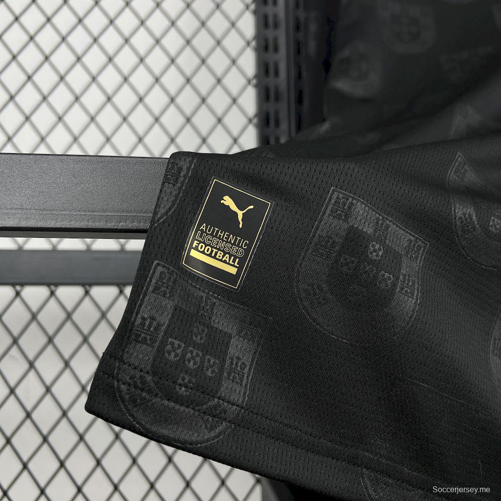 2026 قميص برتغالي رجالي بأكمام طويلة للرجال أوزيبيو خاص