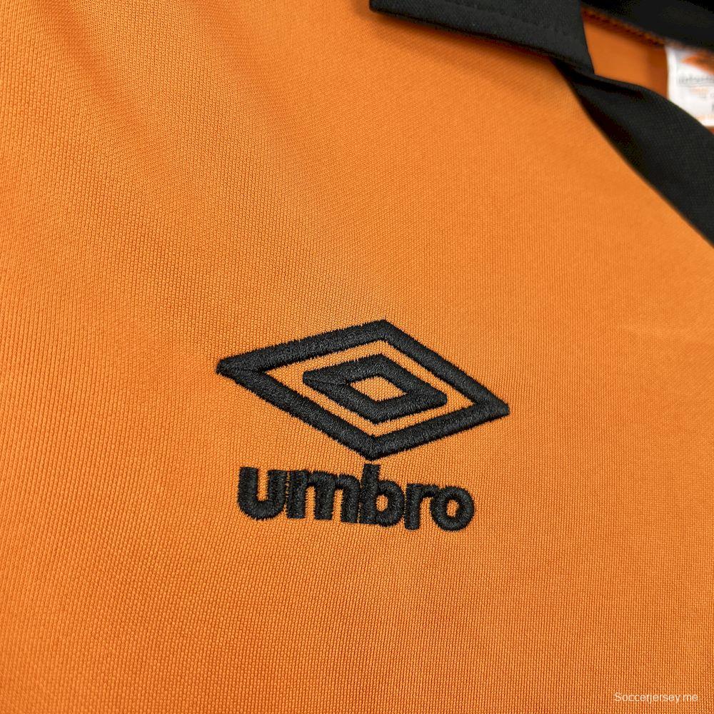 قميص بأكمام طويلة طويلة الأكمام ريترو وولفز 1980/81