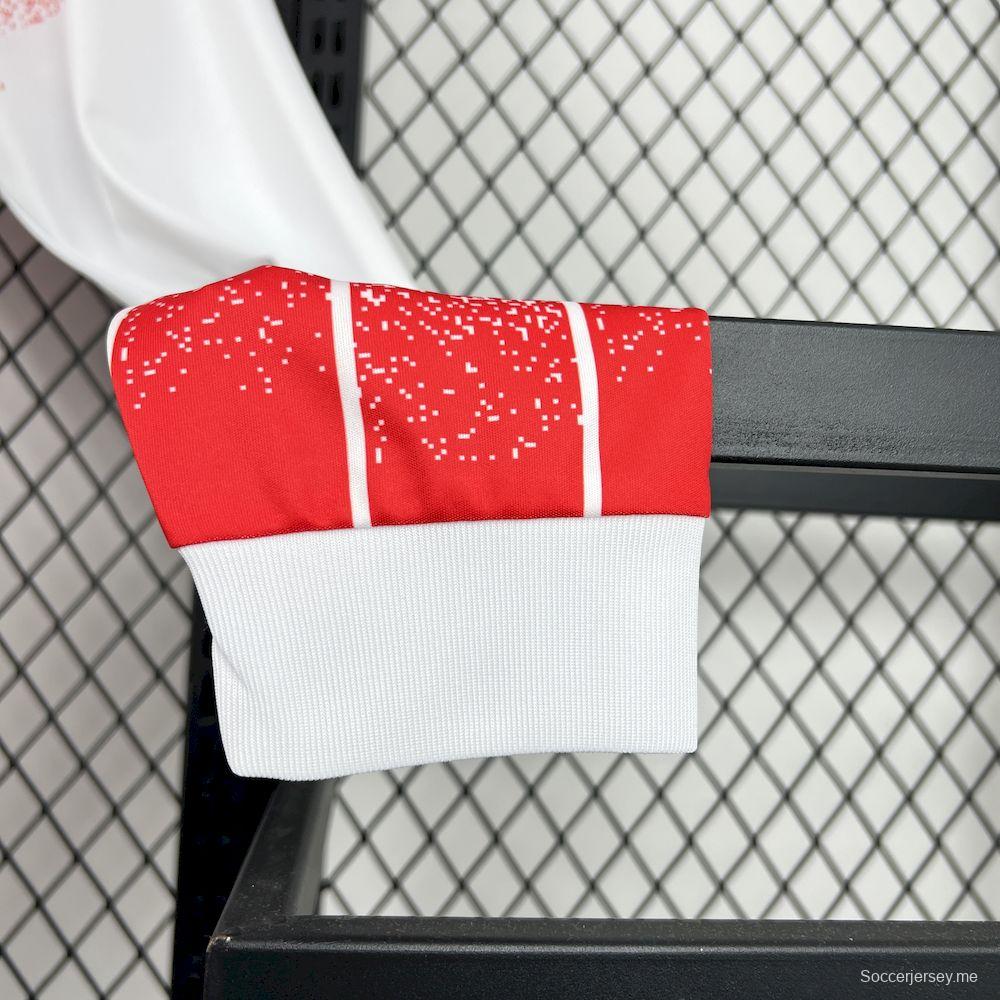 قميص بأكمام طويلة بأكمام طويلة ريترو 1991/92 كان كان كان