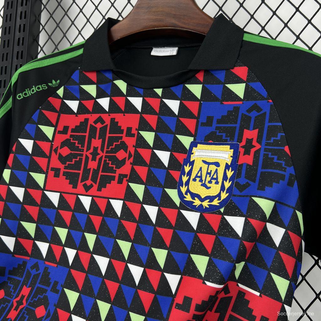 قميص حارس مرمى الأرجنتين الرجعي لعام 1990