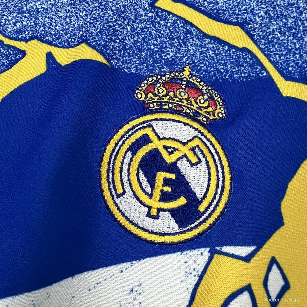 قميص ريال مدريد للرجال لموسم 2025/2026 قبل المباريات