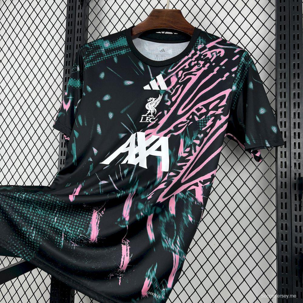 قميص ليفربول للرجال لموسم 2025/2026 (قبل المباراة)