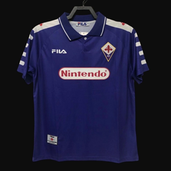 قميص فيورنتينا 98/99 ريترو 98/99 قميص فيورنتينا الأساسي
