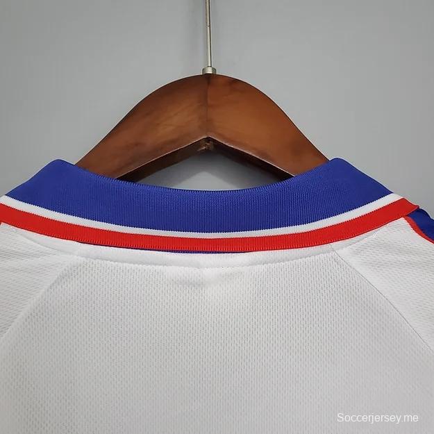 قميص فيورنتينا 95/96 ريترو 95/96 أبيض خارجي

