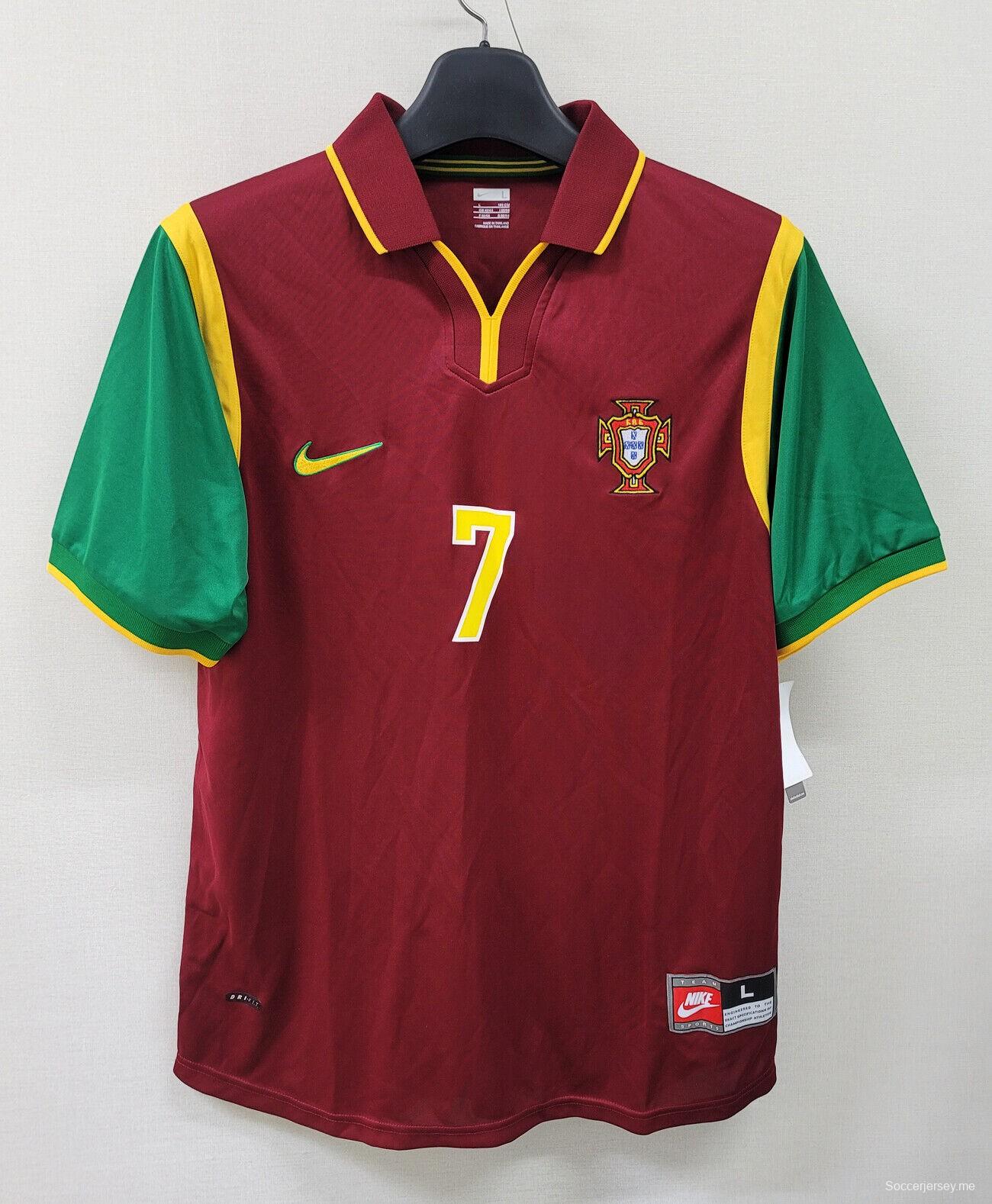 قميص منتخب البرتغال 1999 ريترو 1999
