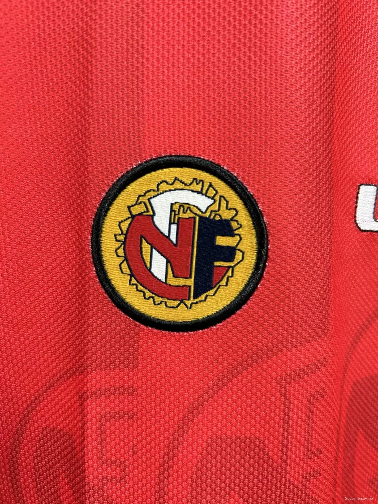 قميص المنتخب النرويجي 1998 ريترو 1998
