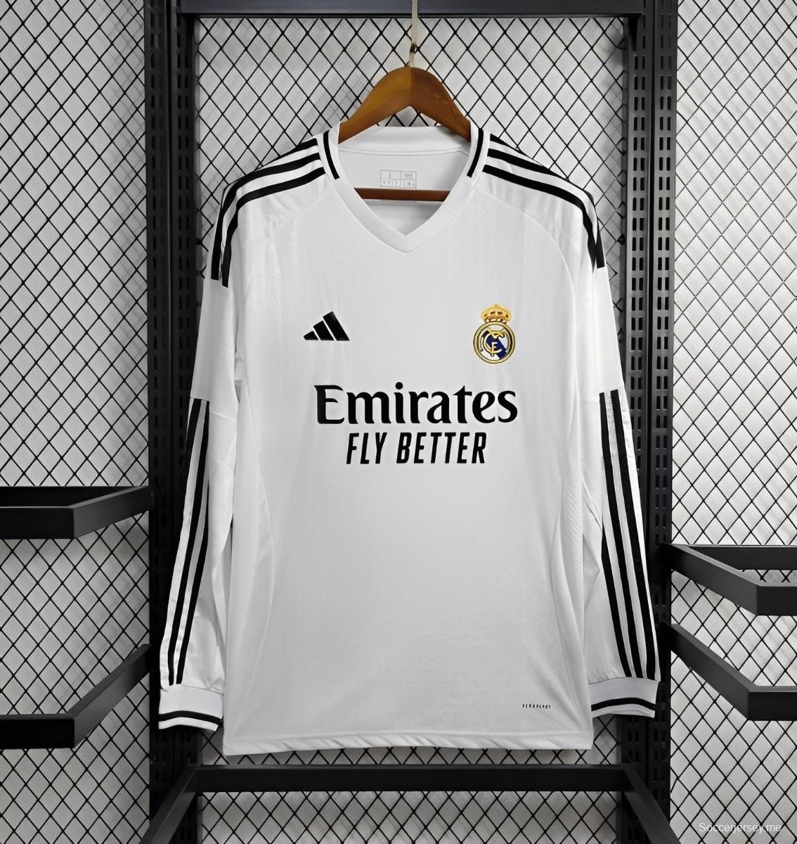 24/25 قميص بأكمام طويلة الأكمام من ريال مدريد
