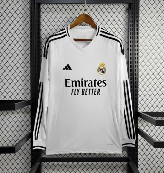 24/25 قميص بأكمام طويلة الأكمام من ريال مدريد
