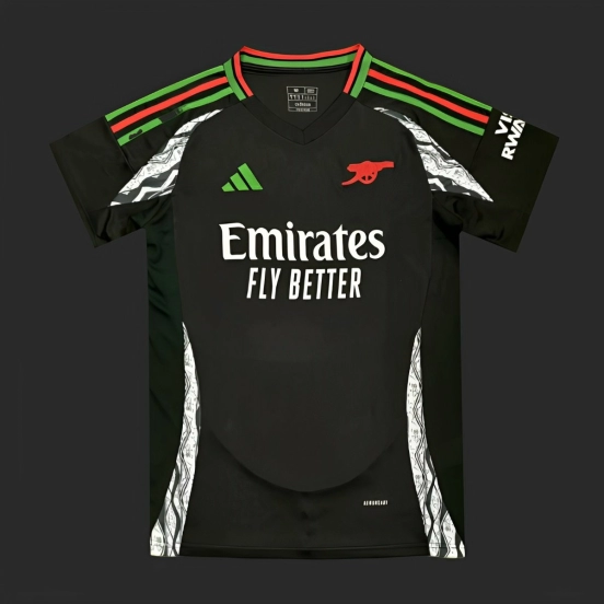 24/25 قميص أرسنال ذهاباً وإياباً أسود
