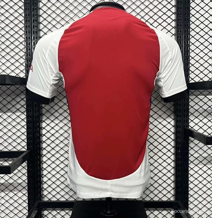 إصدار اللاعب 24/25 قميص آرسنال الرئيسي 24/25
