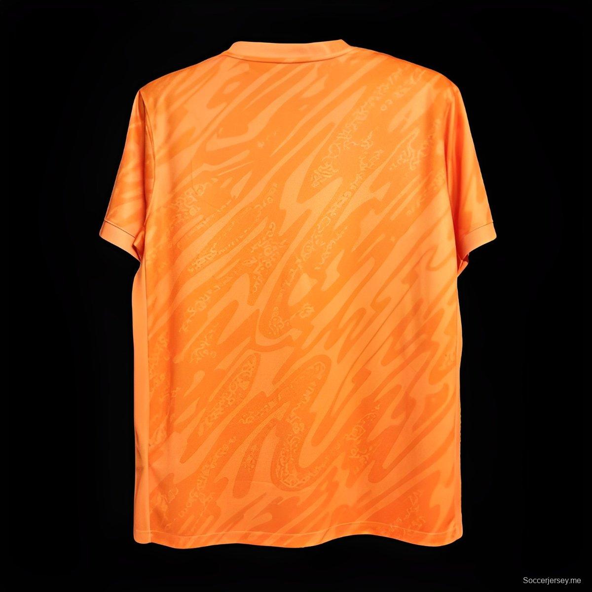 2024 قميص حارس مرمى إنجلترا البرتقالي 2024
