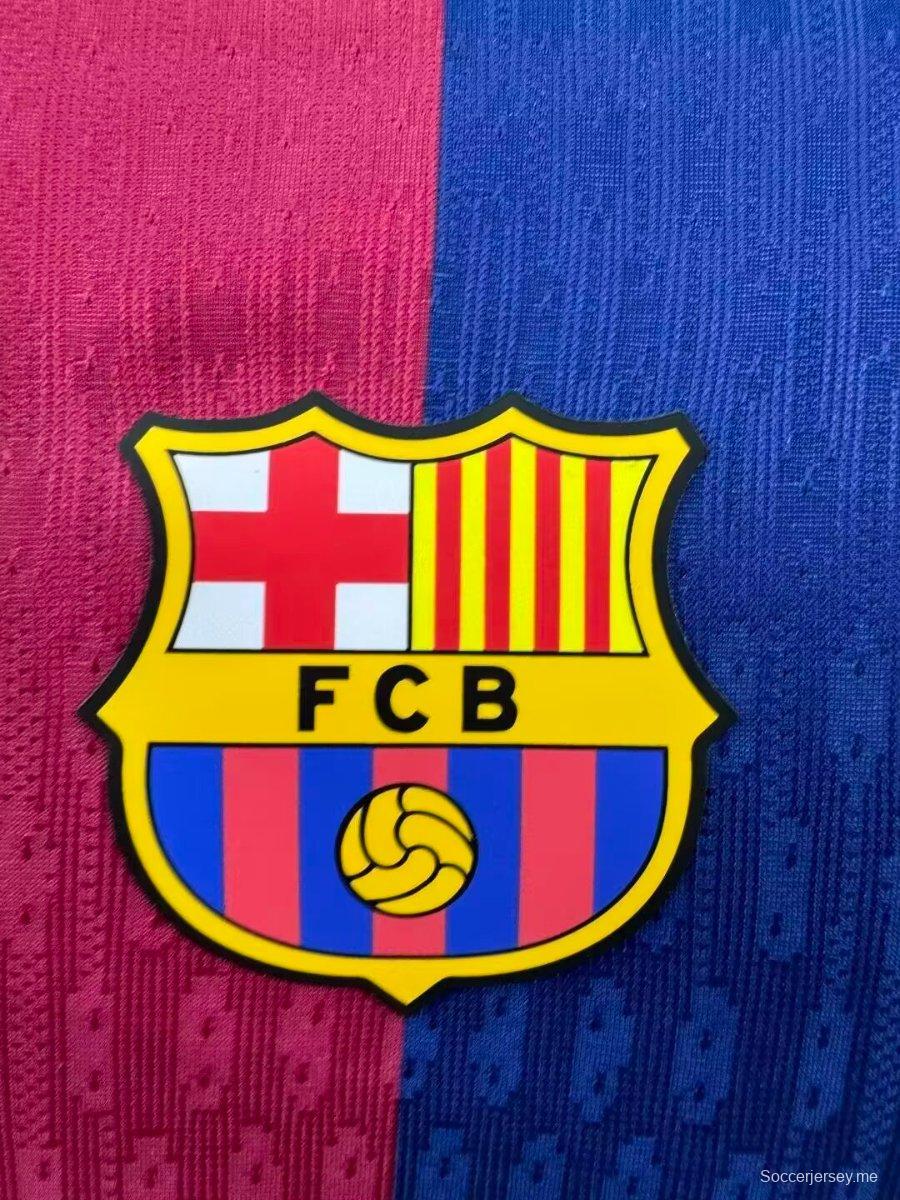 إصدار اللاعب 24/25 قميص الذكرى 125 لميلاد برشلونة على أرضه
