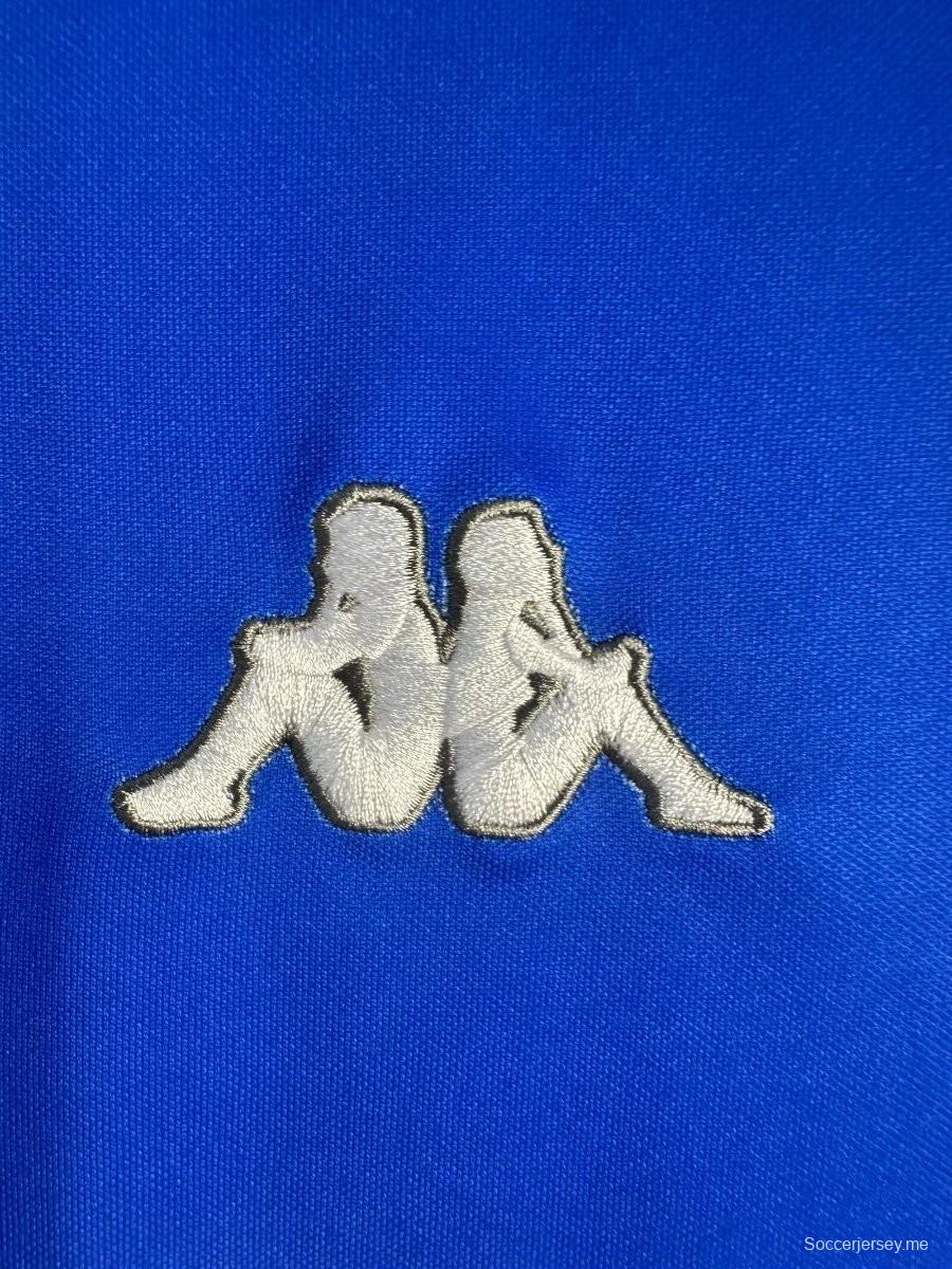 قميص ريترو 97/99 يوفنتوس ذهاباً وإياباً أزرق بأكمام طويلة