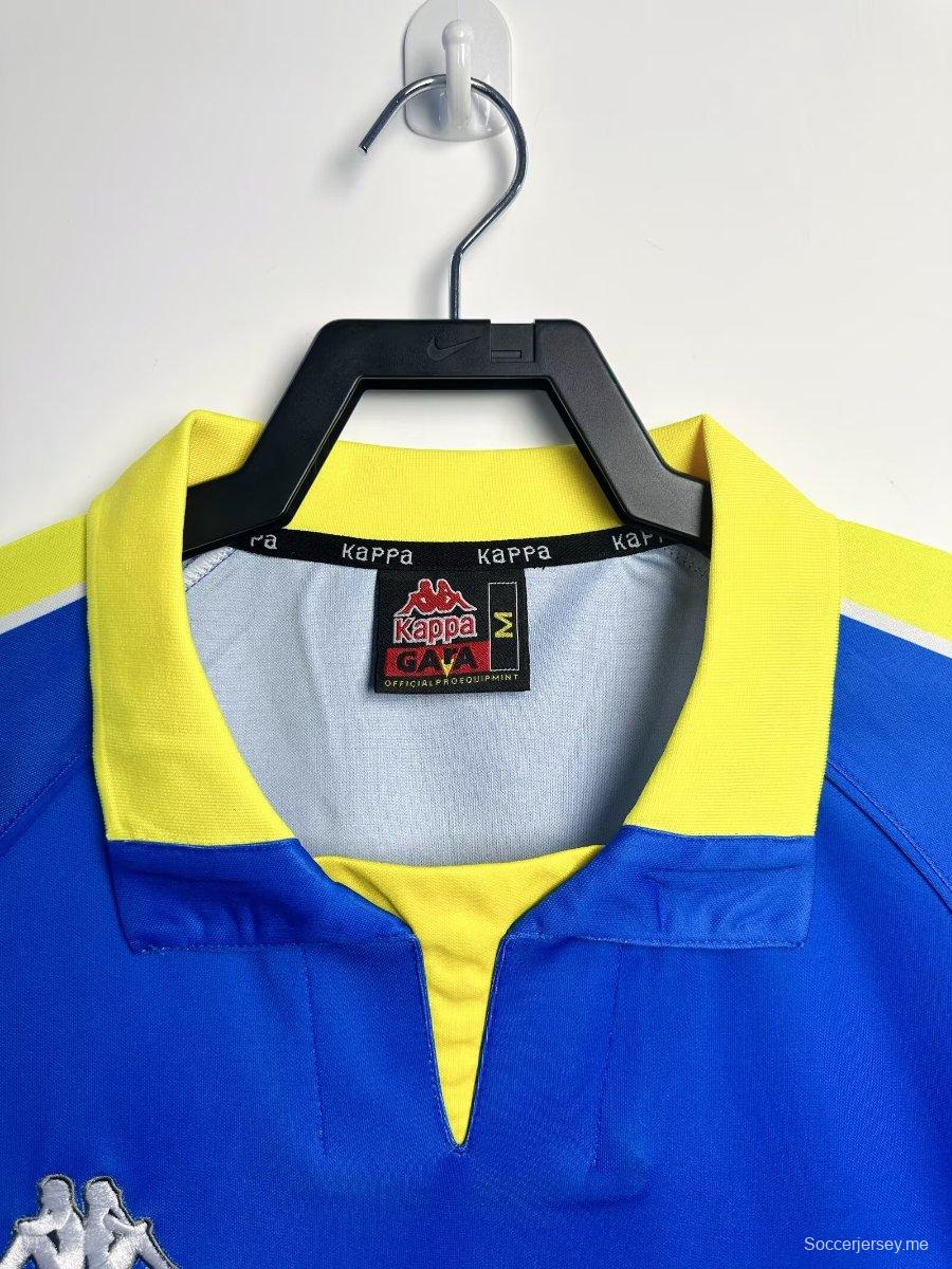 قميص أزرق ريترو 97/99 يوفنتوس Away أزرق عتيق