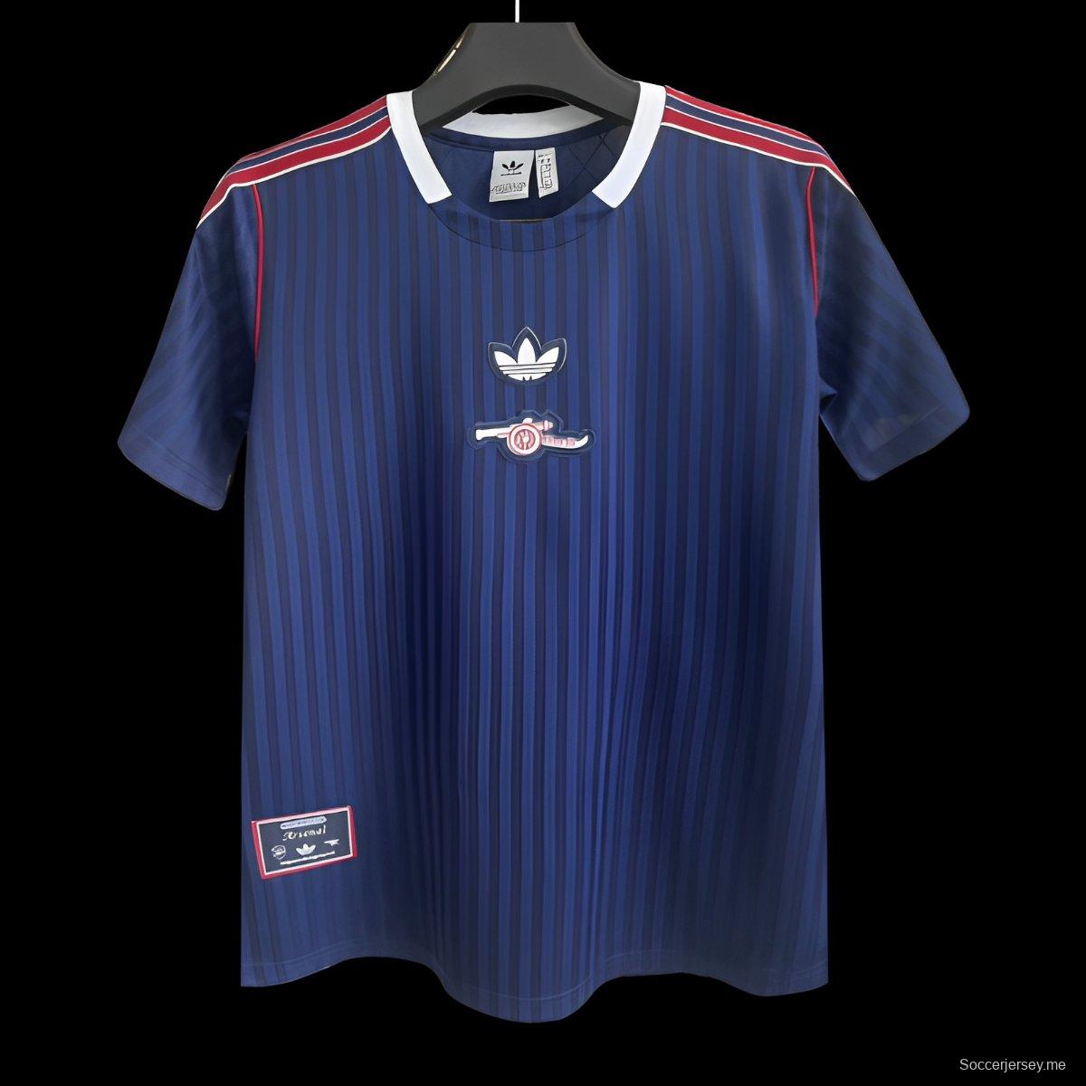 25/26 قميص أرسنال تيراس أيقونات أرسنال الأزرق