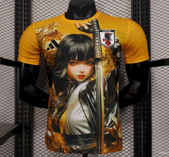 2025/26 نسخة اللاعب 2025/26 قميص المحارب الياباني للإناث