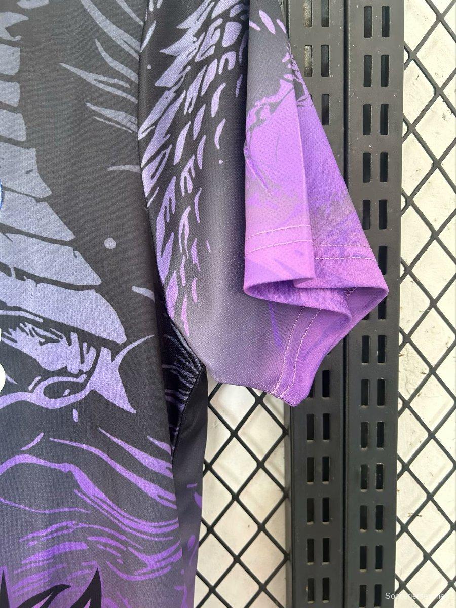 25/26 قميص ريال مدريد "تنين الأوبسيديان" الأرجواني الخاص