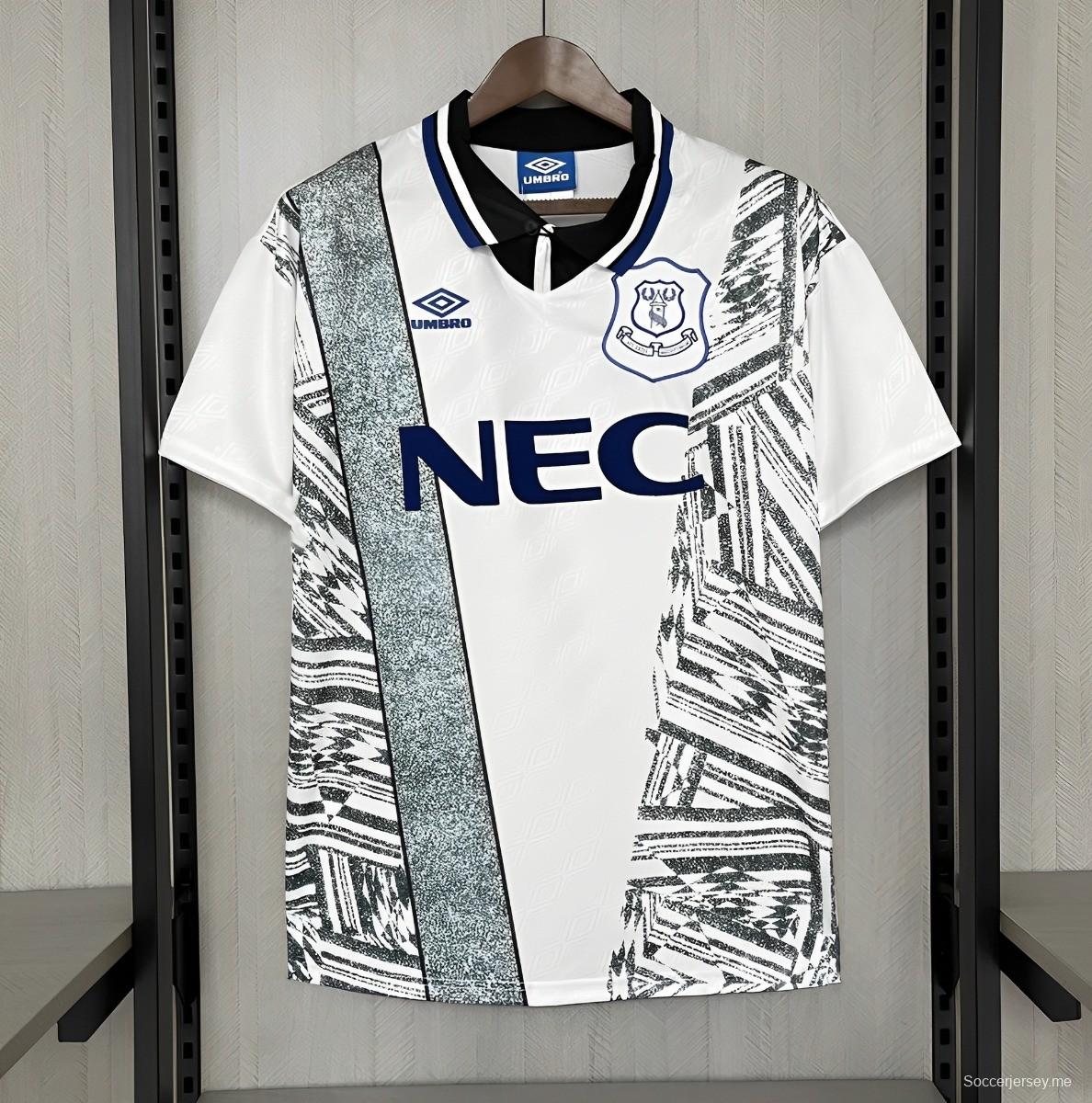 قميص ايفرتون ايفرتون ايفرتون اوايي 1994/95 ريترو