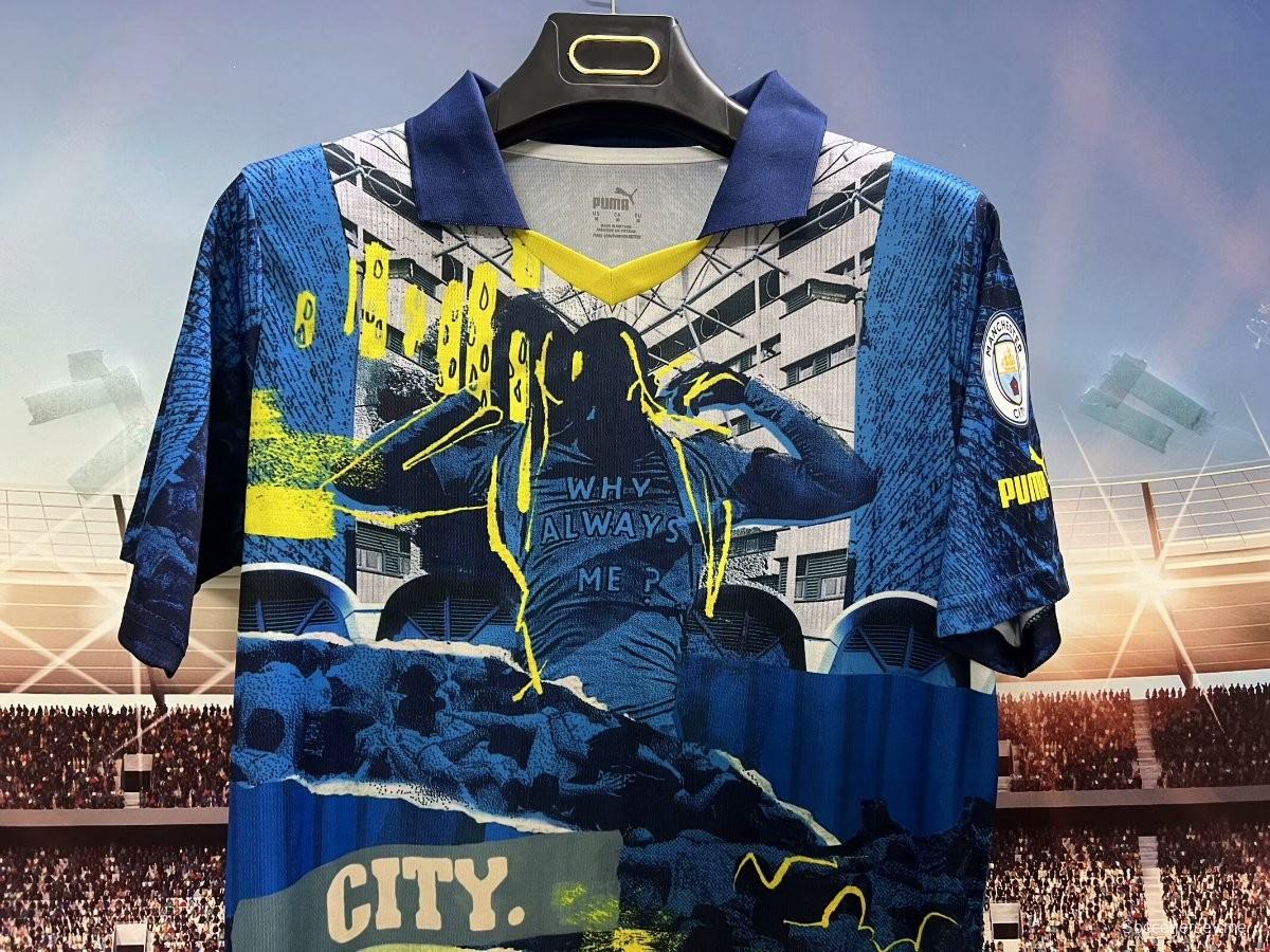 25/26 مانشستر سيتي ftblNRGY قميص مانشستر سيتي ftblNRGY الخاص باللون الأزرق الفاتح المائي اللامع