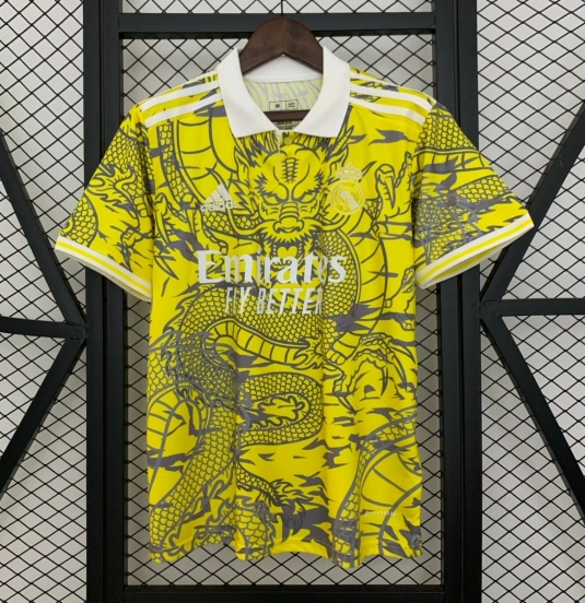 25/26 قميص ريال مدريد الأصفر الخاص 25/26