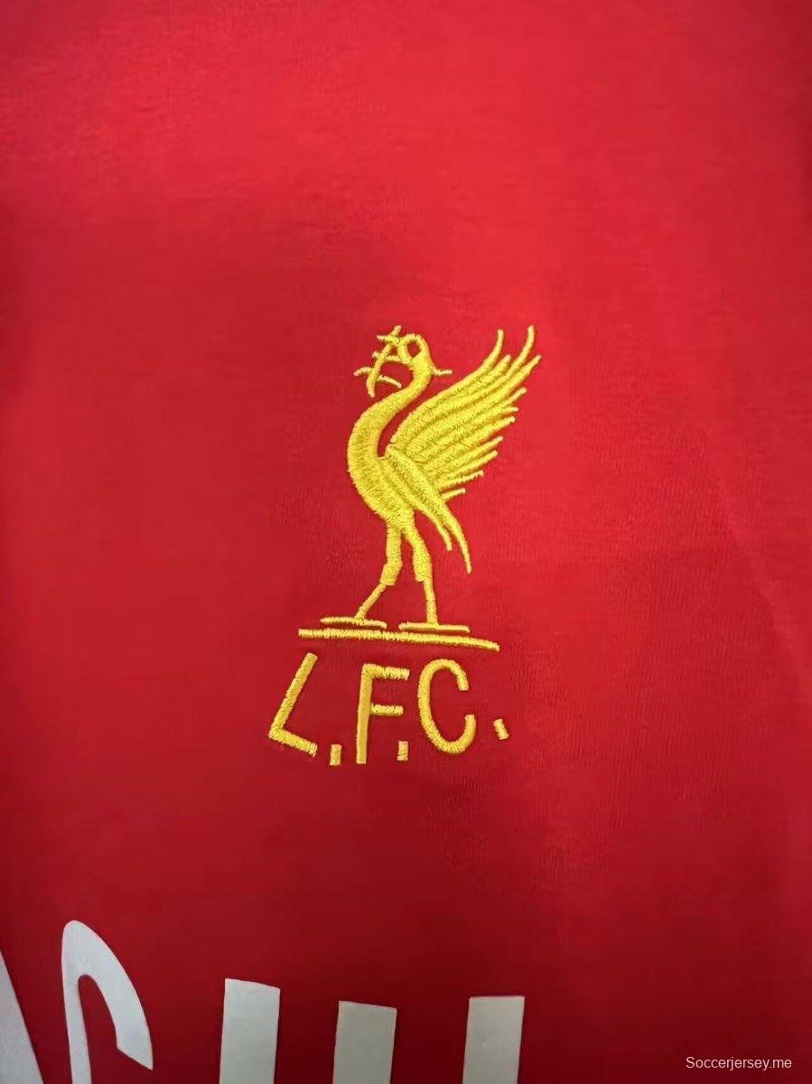 قميص قطني عتيق موديل 1979 لليفربول هوم جيرسي