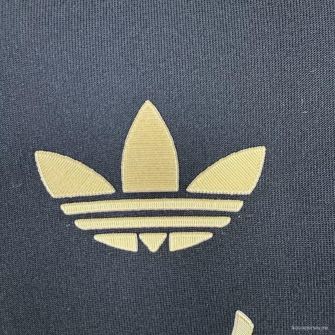 إصدار اللاعبين 2025 قميص خاص بأكمام طويلة الأكمام خاص بكأس المكسيك الذهبية 2025