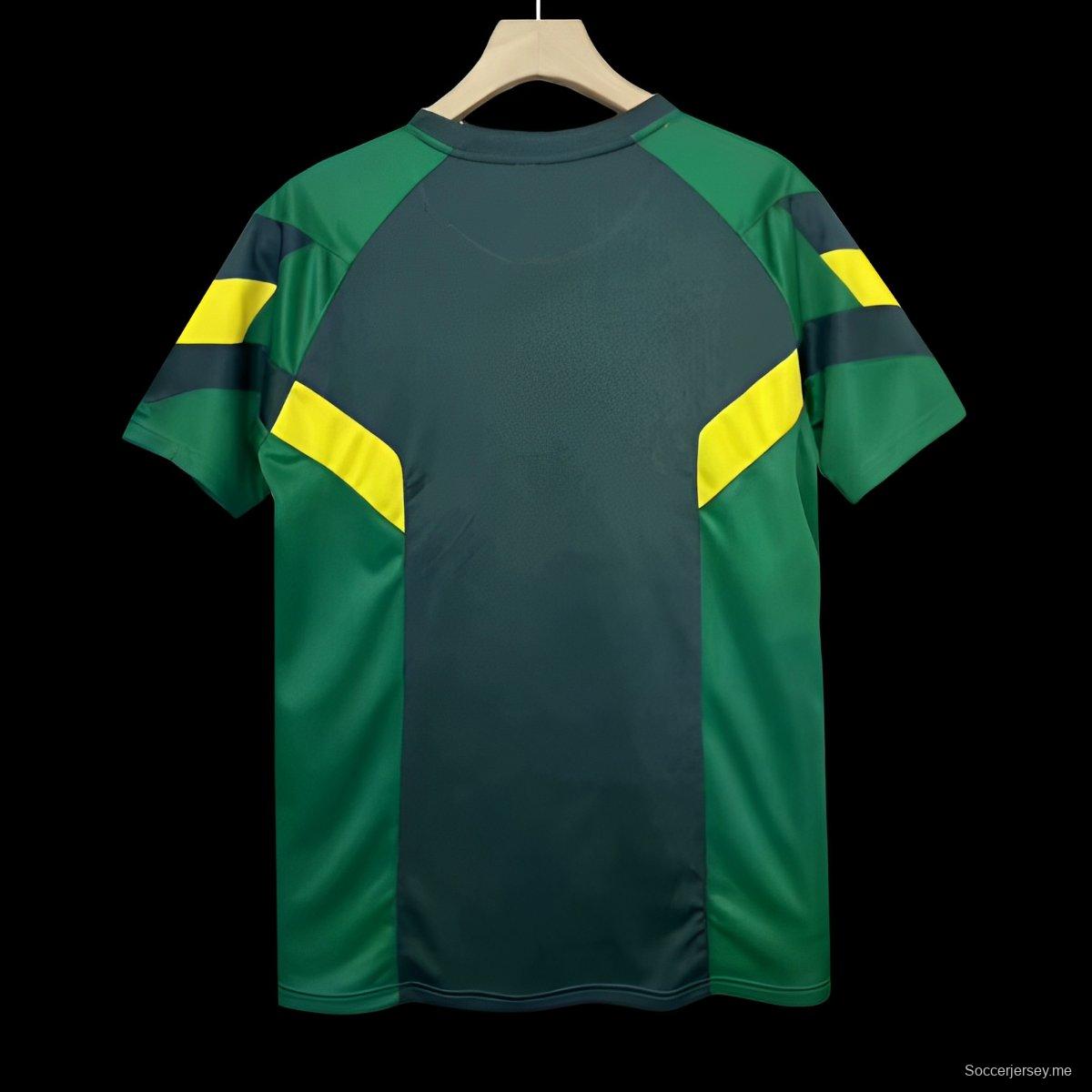 25/26 تي شيرت أخضر داكن اللون أخضر غامق لفريق سيلتيك لكرة القدم