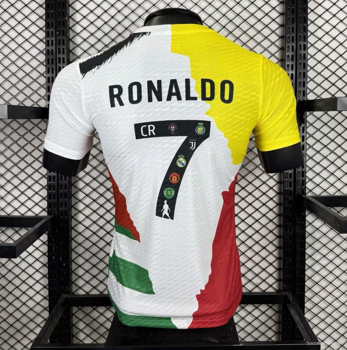 إصدار اللاعب 25/26 قميص ريال مدريد كريستيانو رونالدو CR7 الخاص CR7