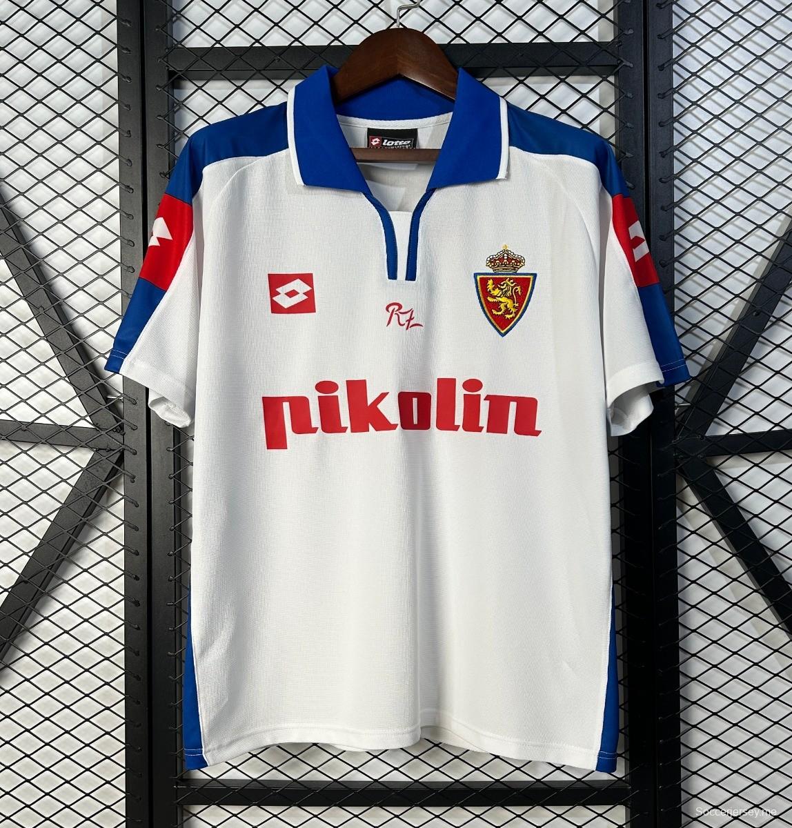 2004 Retro Zaragoza Home Jersey