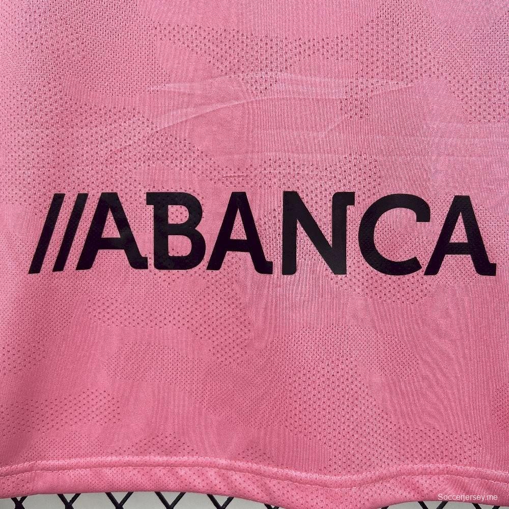 25/26 قميص سيلتا دي فيغو الثالث باللون الوردي