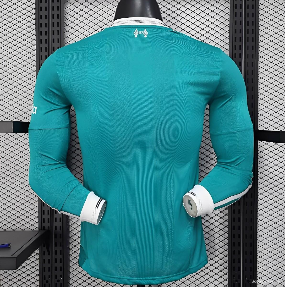 إصدار اللاعب 25/26 قميص ليفربول الثالث بأكمام طويلة الأكمام 25/26