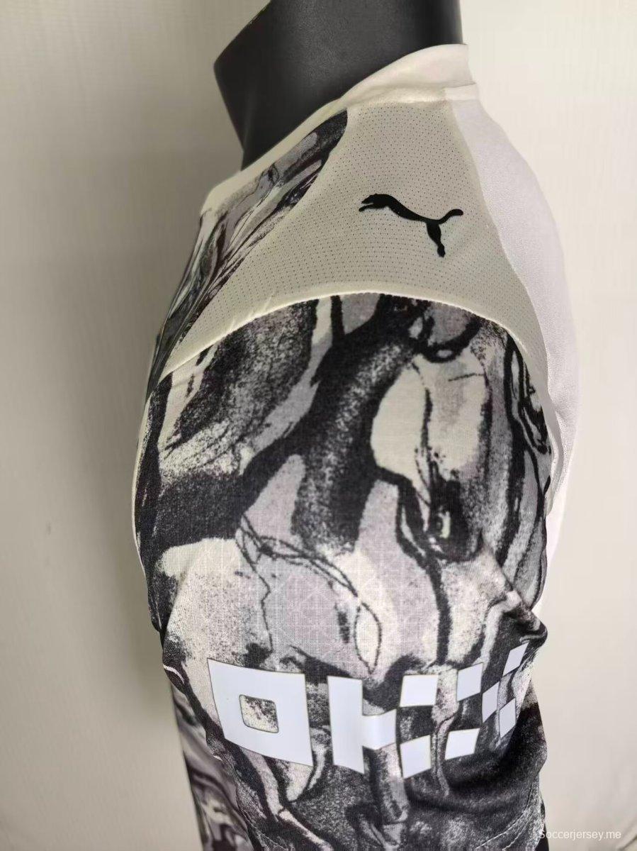 نسخة اللاعب 25/26 قميص خاص لمانشستر سيتي 2026 "عام الحصان" إصدار اللاعب 25/26