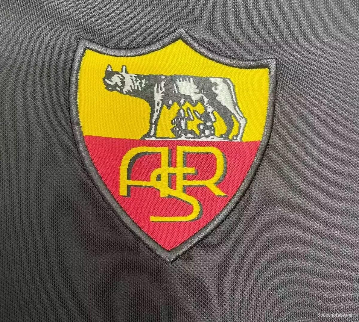 قميص ريترو 98/99 روما الثالث بأكمام طويلة