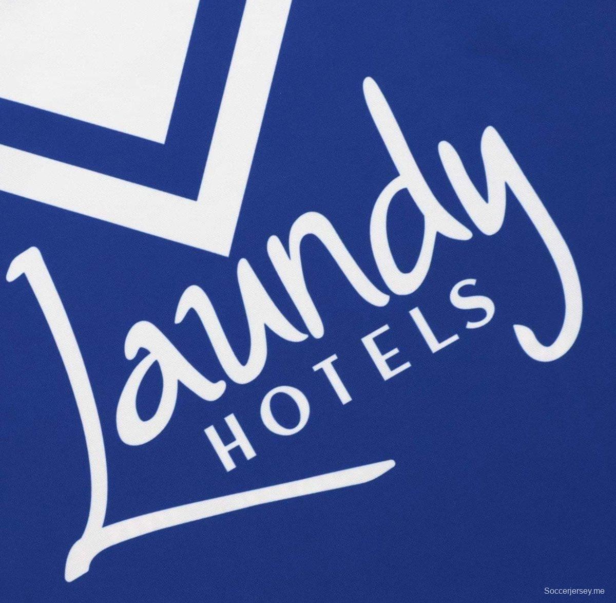 25/26 قميص كانتربري-بانكستاون بولدوغز أزرق بشيفرون أبيض على أرضه