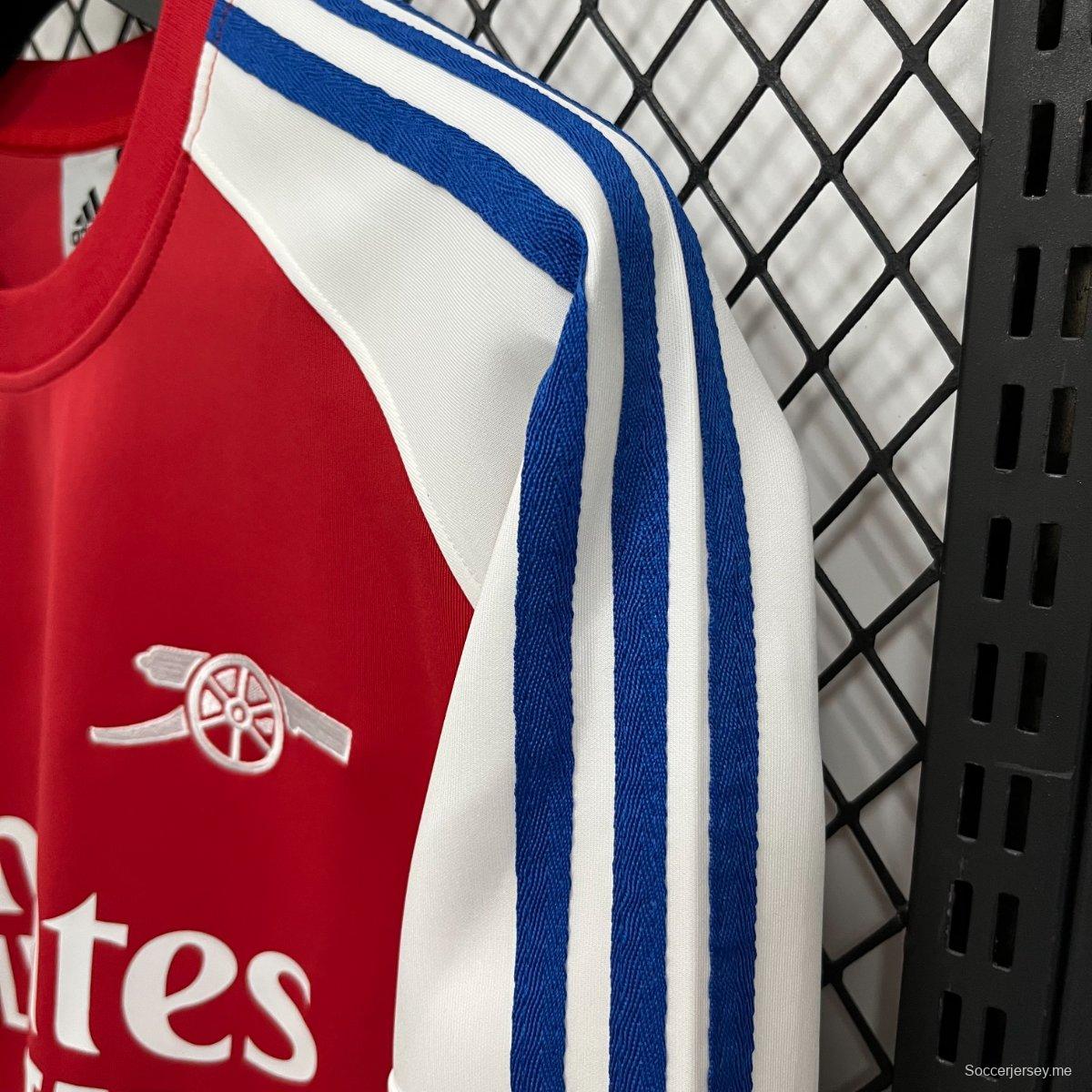 25/26 قميص رياضي بأكمام طويلة الأكمام من نادي أرسنال الإنجليزي