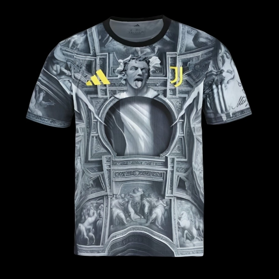 25/26 قميص يوفنتوس ديل بييرو قبل المباراة