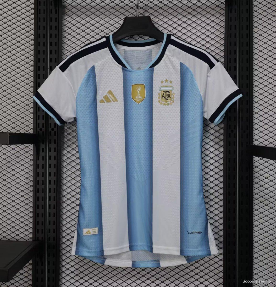 نسخة اللاعب 2026 قميص منتخب الأرجنتين للسيدات على أرضه 2026