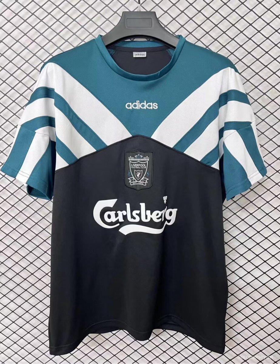 قميص قطني من Adidas لفريق ليفربول موسم 95/96