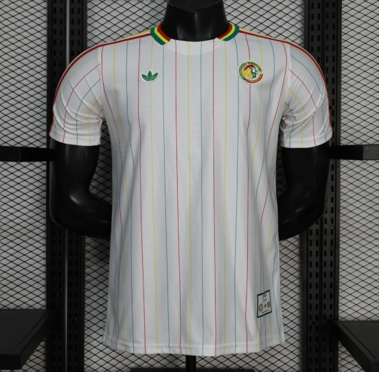 قميص اللاعب رقم 2026 للمنتخب السنغالي، طراز "White Terrace Icons" باللون الأبيض