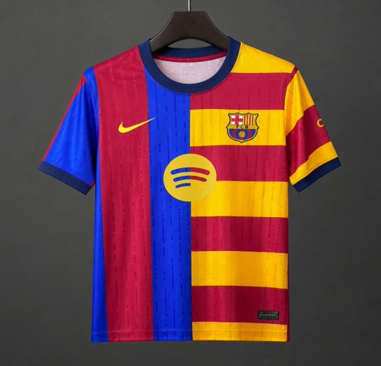 26/27 برشلونة - إصدار خاص: قميص ماشاب "سينييرا" لما قبل المباراة